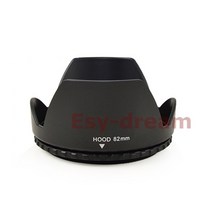 캐논 니콘 펜탁스 시그마 탐론 호환 카메라 렌즈 후드 노즐 82 mm 크라운 플라워 모양