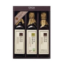 ORGA 집밥 우리콩 간장 선물세트 (420mlx3EA) 별미 별식 자취 1인가구 손님초대 간편식 술안주, 30개