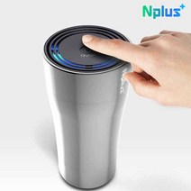 앤플러스 탁상 차량 공기청정기 H13 헤파 필터 살균 항균 미니 미세먼지 황사 휴대용, 화이트, NHC-1810ser