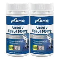 Good Health 굿헬스 오메가3 피쉬오일 1000mg 150캡슐 2팩