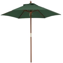 우드 파라솔 2.1m 그린