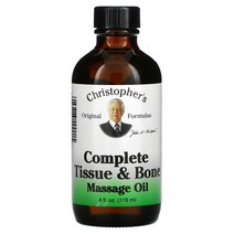 크리스토퍼 오리지날 포뮬라 컴플리트 티슈 앤 본 마사지 오일 118ml(4fl oz)옵션확인필수, 118ml