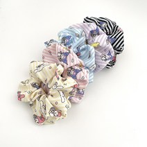 메르시봉봉 산리오 곱창 머리끈 곱창밴드 헤어슈슈 스크런처 5칼라