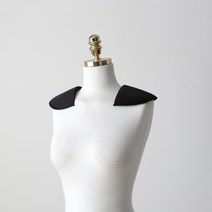 아트위브 보드레 어깨뽕 어깨패드 리폼용 어깨라인 수선 부자재, 블랙 (4mm), 1세트