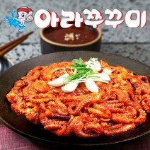 아라쭈꾸미 500g / 17년 전통 깔끔하고 맛있게 매운 양념 쭈꾸미 / 캠핑밀키트/밀키트, 3팩 (500g44700×3)