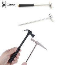 핸들 미니 클로 해머 목공 네일 펀처 금속 해머/작은 철 해머 시계 수리 손 도구 비상 안전 탈출, A