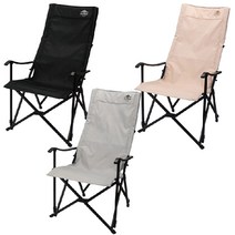 코베아 Long Relax 릴렉스 캠핑 의자 3칼라 경량, 아이보리