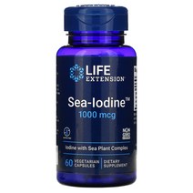 라이프 익스텐션 Sea-Iodine 1000mcg 베지캡슐 60정