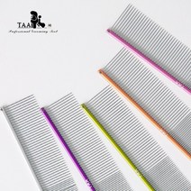 TAA 타콤 비숑콤 빗 애견 전문가용 푸들 브러쉬 피아노콤 강아지콤, 4. TAA콤 - FA19 - 레드