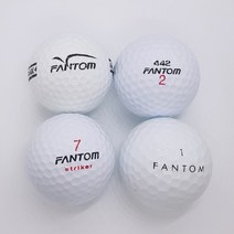 팬텀 화이트 2피스 3피스 A-급 로스트볼 30알 골프 라운딩용 순수 물세척 로스트볼 창고 샵