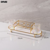 DFMEI 흡수 매트 칫솔 치약 꽂이 걸이 선반 거치대, 옵션8