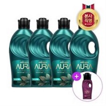 LG 생활건강 아우라 딥센트 섬유유연제 1L 용기 매그놀리아x4개 아우라 200ml, 3세트