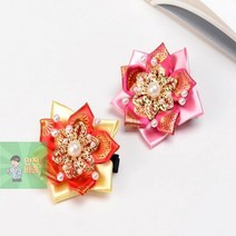 여름상회 한복리본떨잠집게_인기짱 DE37