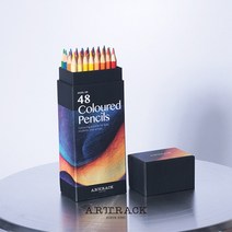 프리즈마 색연필 36 48 72 132 유성색연필 48색 72색 연필 레인보우 컬러, 48colors 사각 상자