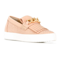 쥬세페자노티 (미르)쥬세페자노티 최신 RS7026 메이런던 골드체인 스니커즈 핑크