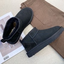 호주 클래식 울트라 미니 플랫폼 스노우 부츠 양피 겨울 숙녀 양모 따뜻한 슬립온 신발 홈 슬리퍼, 17 19_08 41
