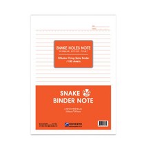 민트딜 스네이크바인더 속지 A4 바인더형 멀티노트 속지 50매