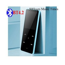 8G-128GB MP3 MP4 플레이어 터치 블루투스 5.0 무손실 오디오 레코더 음악 Mp3 HiFi 휴대용 워크맨 FM 라디오 전자 책, bt4.2 mp3 2_16GB