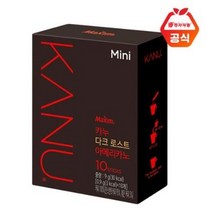 카누 미니 다크 로스트 아메리카노, 3개, 10개