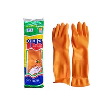 무지개 이태리 고무장갑 1종 4호 특대
