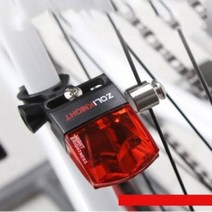 CSY912002눈뽕급 비접촉 자가발전 자전거 LED 후미등 테일등