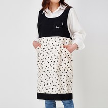SNC/디즈니 성인 크로스 앞치마[베이지패턴], 베이지