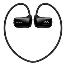 블루투스 MP3 레트로 감성 Sony nwz-w273s 4GB 방수 올인원 MP3 플레이어 - 블랙 헤드 마운트 플레이어 4GB(패키지 없음), 검은색, 4기가
