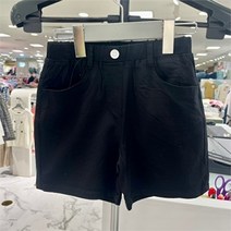셀러허브 1 셀덴 NC02 3.5부 면스판바지 블랙 (BLACK) EDTA23451