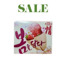 오리온 초코파이 봄담은 딸기 12p, 408g, 1개