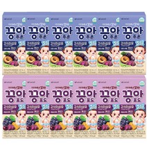 아이배냇 꼬마 끙아젤리 12개세트, 끙아젤리(포도6개+푸룬6개)