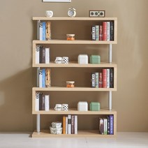 A230 (ㄹ) 5단 책장 4colors(착불), 색상:다크엘다