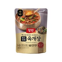 동원 양반 수라 완도전복 육개장 460g (10봉), 10개