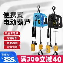 호이스트 크레인 원격 와이어 220V 기중기 윈치 전동, 뉴 리모콘 사거리 60m 300kg 11.8m