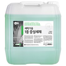 세제몰 식기세척기용 1종 중성세제(그린) 18.75L, 5개