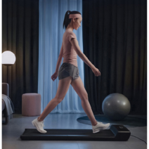 샤오미 홈트 접이식 워킹패드 워킹머신 A1 PRO 한국코드 국내배송, 블랙