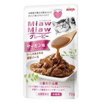먀우먀우 그레이비정식 연어맛 70g x 12개 (MGR-3)