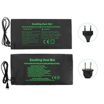 EU 플러그 방수 묘목 난방 매트 24x52cm 식물 종자 발아 전파 클론 스타터 패드 정원 용품, 협력사, 영국