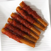 아침애 무방부제 반려동물 수제간식, 1개, 핑거푸드 닭고기 핫도그120g