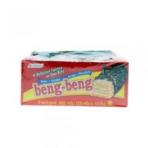 beng beng 초코렛 뱅뱅 벵벵 25 chocolate box 과자 스낵 snack food indonesia 음식 인도네시아 수입 동남아 MAYORA WAFER CARMEL