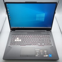 ASUS 17인치 게이밍 F17 고사양 게임 싼 중고 노트북, F17 FX706HC-CP003 WIN10 16GB램, WIN10 Home, 16GB, 512GB, 코어i5, 그레이