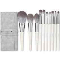 브러쉬 메이크업 세트 쉐딩Zoreya-메이크업 브러쉬 세트 10 개 전문 뷰티 메이크업 합성 헤어 파운, [01] 10pcs withbag, 한개옵션1