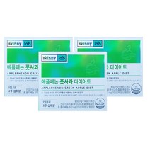 스키니랩 애플페논 풋사과 다이어트, 14정, 3개