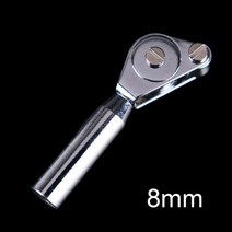 낚시대 전선 요비선 전동 acf 케이블 낚싯대 로드 교체 롤러 로드 팁 가이드 더블 롤, 8mm