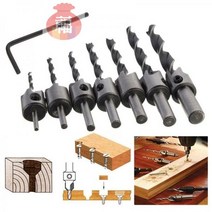 모따기_드릴_카운터싱크_목공용_비트_3-10mm_이중기리 C0A5 안전배송, 옶션없음[$%#]