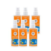 하이 프로텍션 썬 크림 125g Alphanova Sun Creme Haute Protection 프랑스 아기제품, 6팩