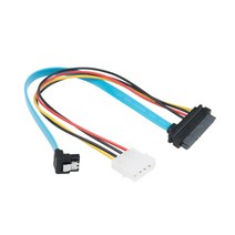 Coms SATA + IDE 4P to SATA 22P 케이블 TB387