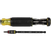스크루 드라이버 플립 소켓이 14-in-1 조절가능 HVAC 너트 비트 충격 등급 클라인툴스 32304, Screwdriver + Impact Driver