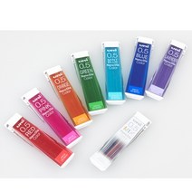 UNI 나노다이아 컬러샤프심 핑크(0.7mm), 1개