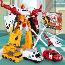 헬로카봇마이티가드 최강4단 변신로봇 로봇장난감 마이티카드 초등선물 손오공 자동차 남아토이 앰뷸런스X 헬로카봇, 02