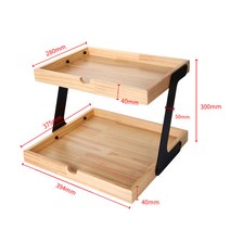 빵진열대 베이커리 진열장 2단 우드쇼케이스 매장, N